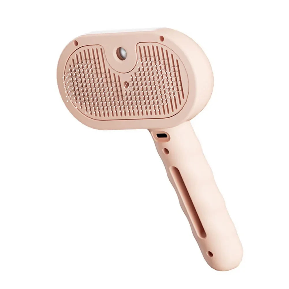 3 in 1 Cat Steam Brush Pet Spray Hair Removal Comb Cat Hair Brush Cat Brush for Shedding & Grooming for Cats Dogs Small Animals