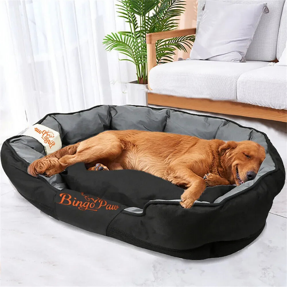 L XL XXL Dog Bed for All Season Pet Calming Sleeping Mat Sofa Pet Kennel Cushion with Removable Cushion  Oxford Cover